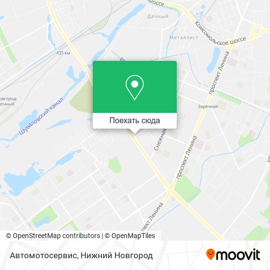 Карта Автомотосервис