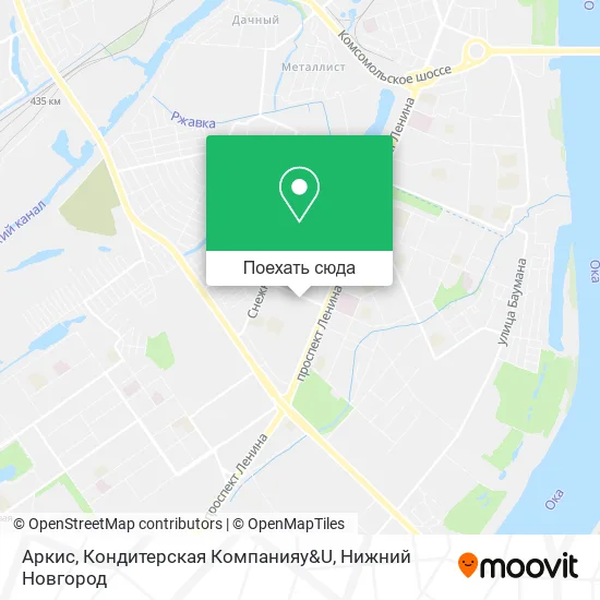 Карта Аркис, Кондитерская Компанияy&U