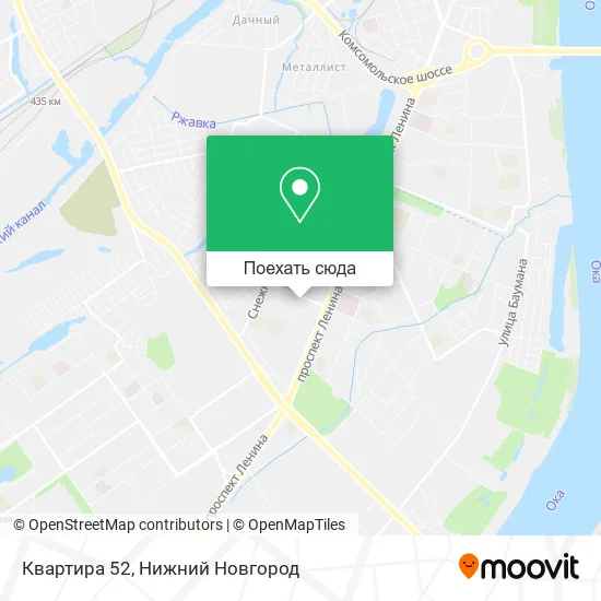 Карта Квартира 52