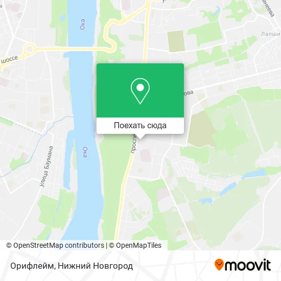Карта Орифлейм
