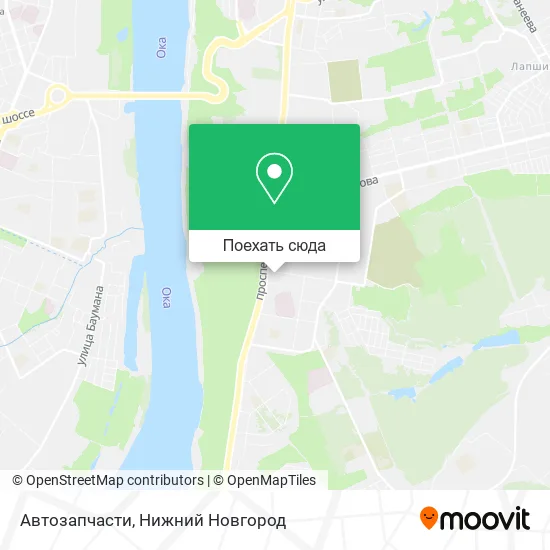 Карта Автозапчасти