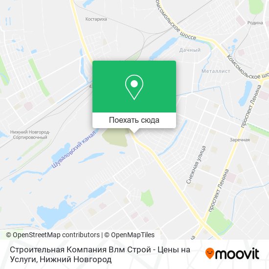Карта Строительная Компания Влм Строй - Цены на Услуги