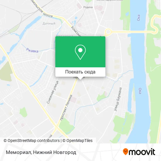 Карта Мемориал