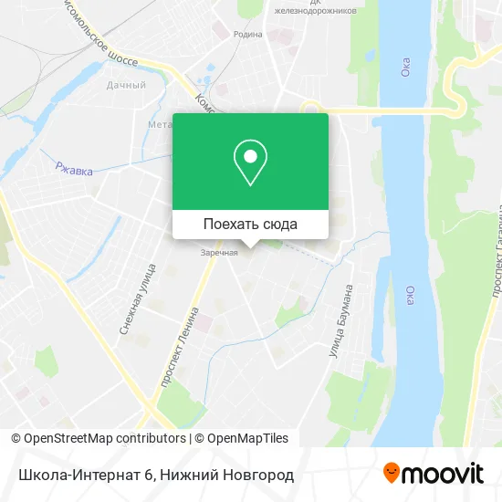 Карта Школа-Интернат 6