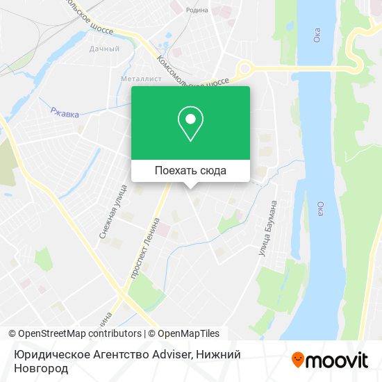 Карта Юридическое Агентство Adviser
