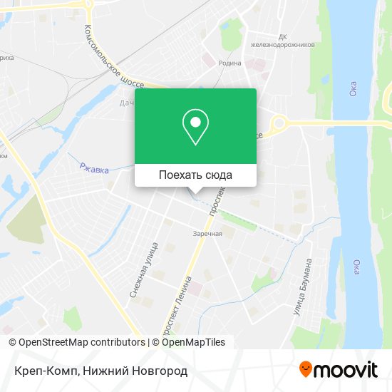 Карта Креп-Комп
