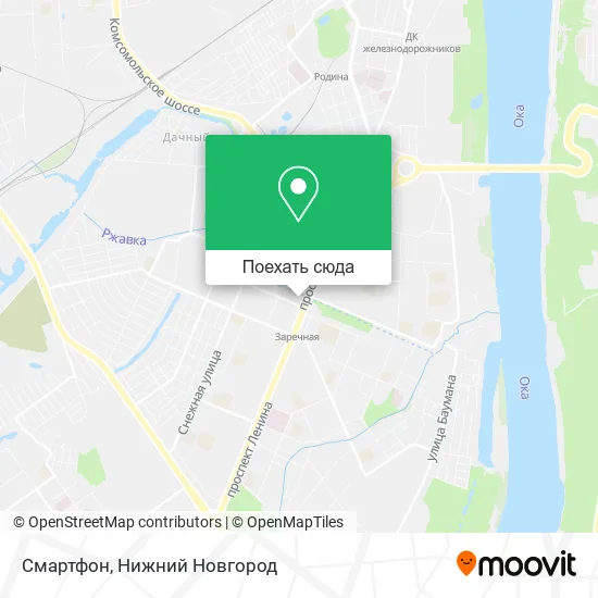 Карта Смартфон