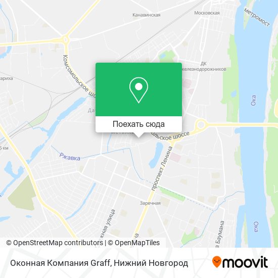 Карта Оконная Компания Graff