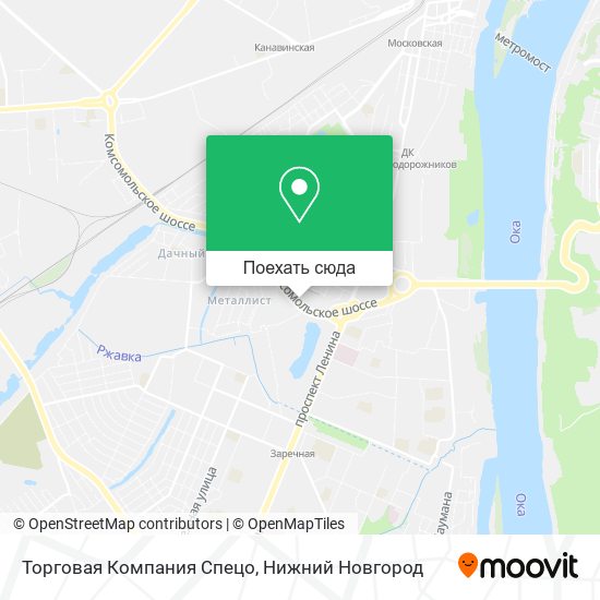 Карта Торговая Компания Спецо