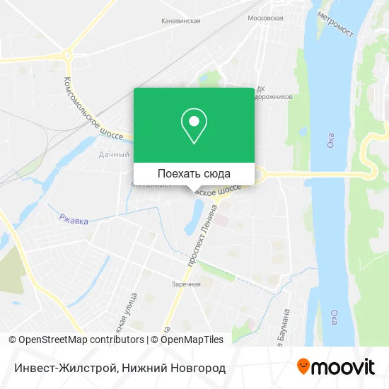 Карта Инвест-Жилстрой