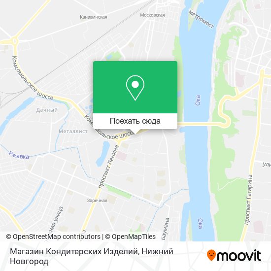 Карта Магазин Кондитерских Изделий