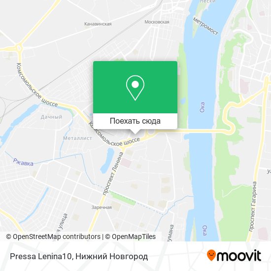 Карта Pressa Lenina10