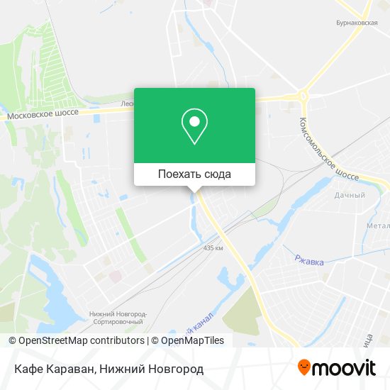 Карта Кафе Караван