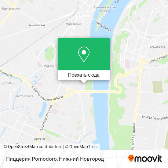 Карта Пиццерия Pomodoro
