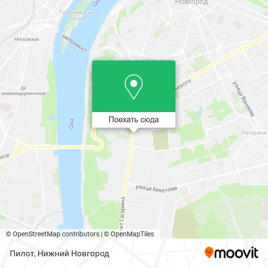 Карта Пилот