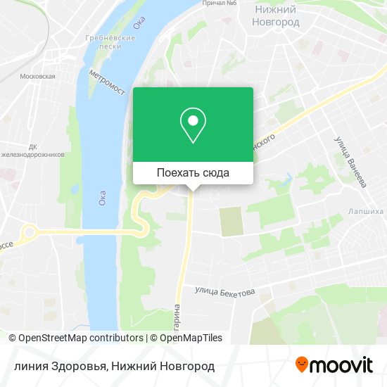 Карта линия Здоровья