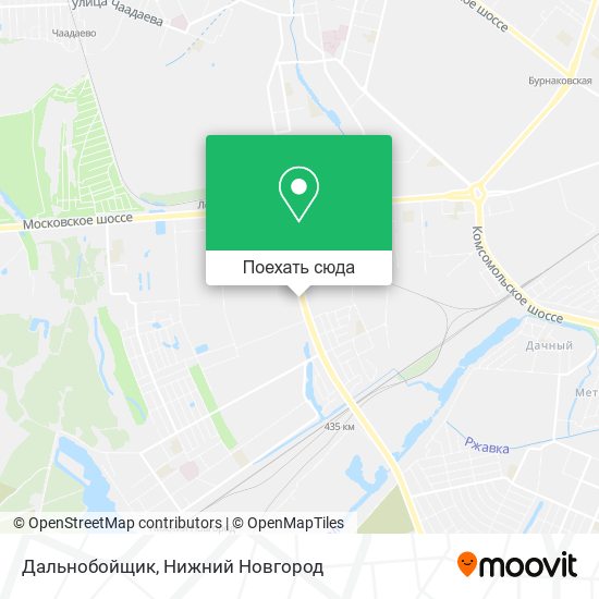 Карта Дальнобойщик