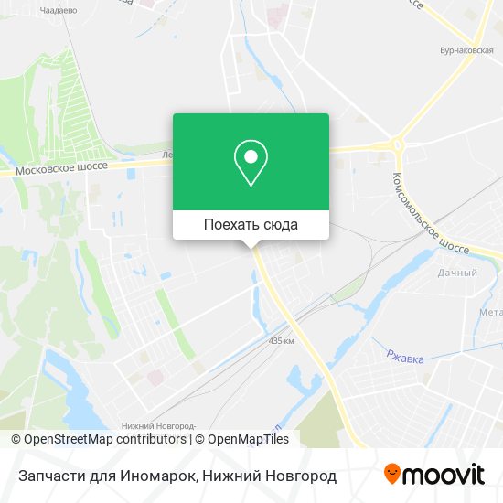 Карта Запчасти для Иномарок