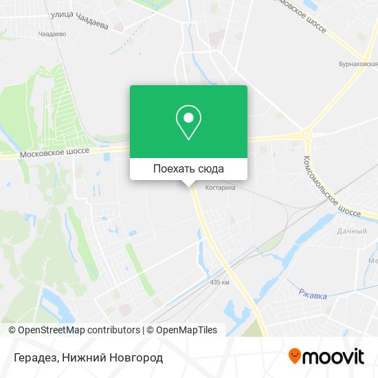Карта Герадез