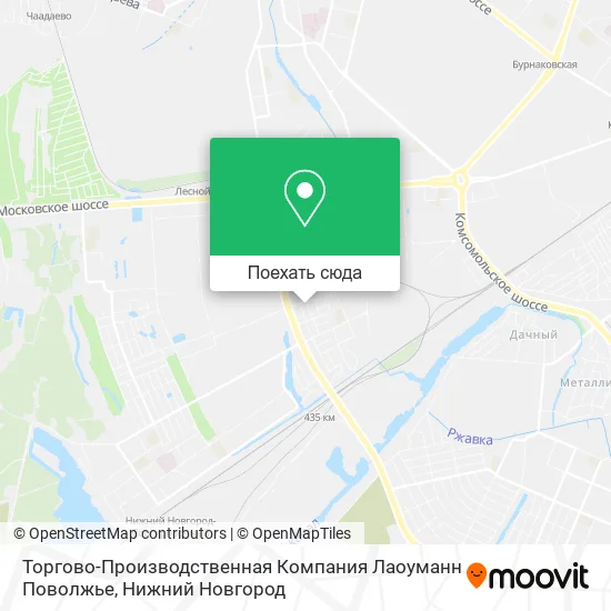 Карта Торгово-Производственная Компания Лаоуманн Поволжье