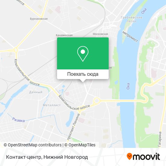Карта Контакт-центр