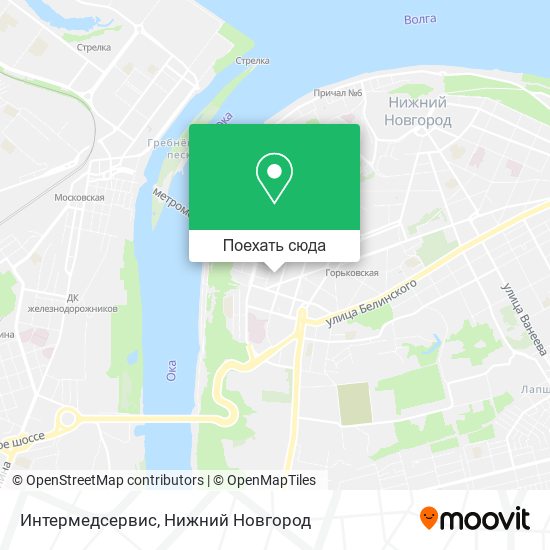 Карта Интермедсервис