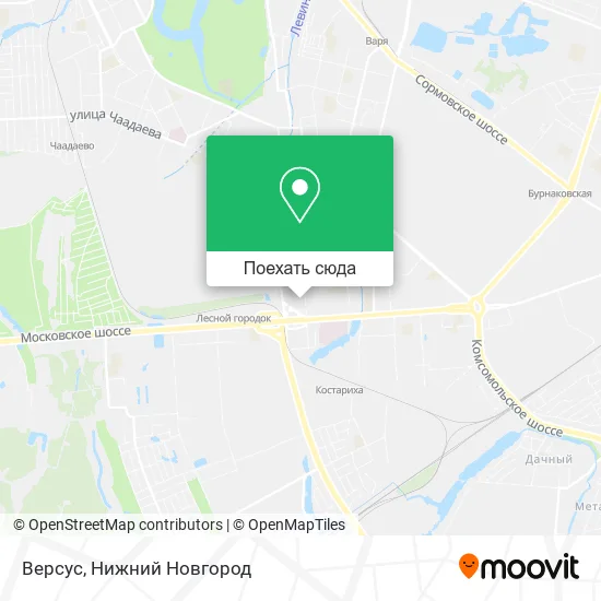 Карта Версус