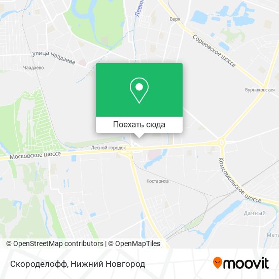 Карта Скороделофф