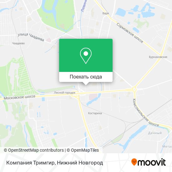 Карта Компания Тримгир