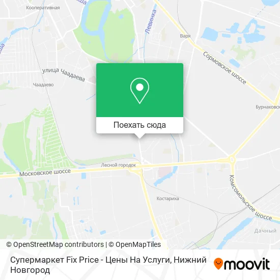 Карта Супермаркет Fix Price - Цены На Услуги