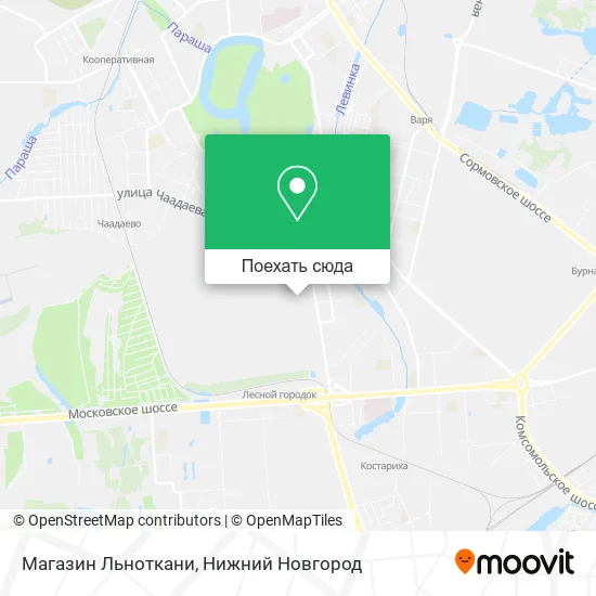 Карта Магазин Льноткани