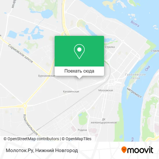 Карта Молоток.Ру
