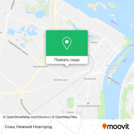 Карта Сова