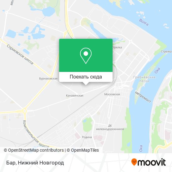 Карта Бар