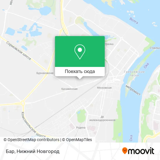Карта Бар