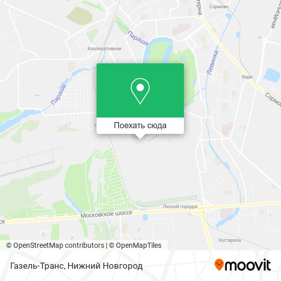 Карта Газель-Транс