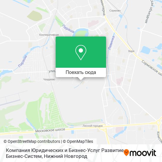 Карта Компания Юридических и Бизнес-Услуг Развитие Бизнес-Систем