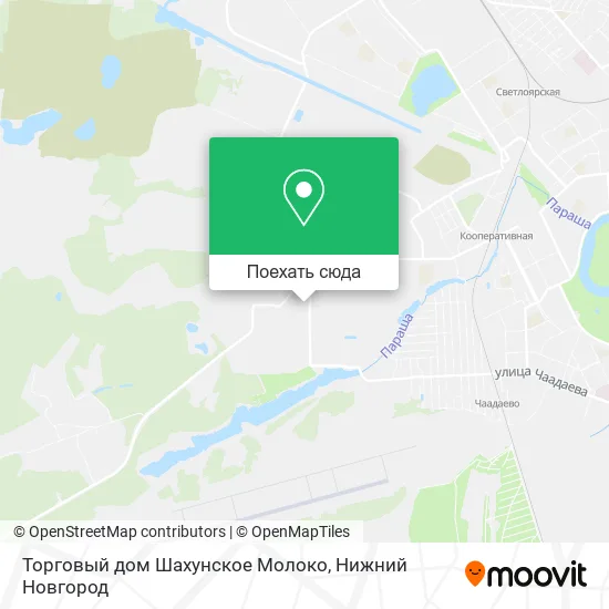 Карта Торговый дом Шахунское Молоко