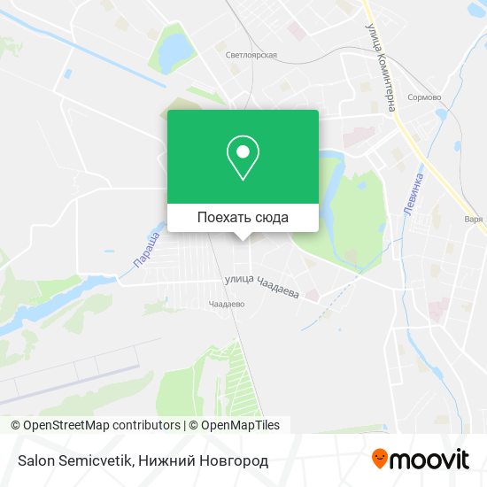 Карта Salon Semicvetik