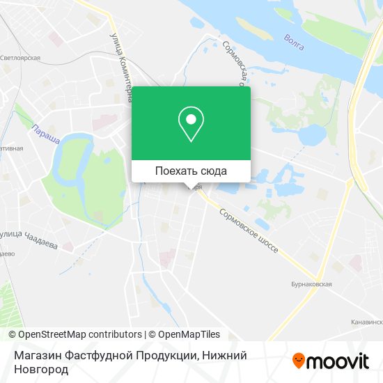 Карта Магазин Фастфудной Продукции