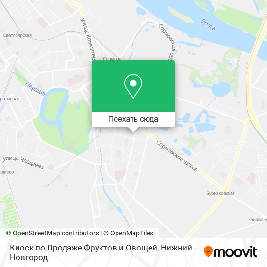 Карта Киоск по Продаже Фруктов и Овощей