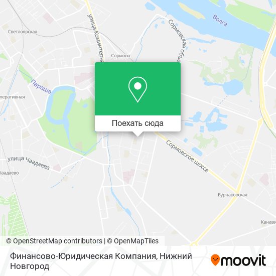 Карта Финансово-Юридическая Компания