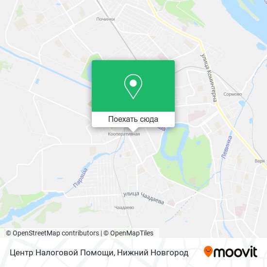 Карта Центр Налоговой Помощи