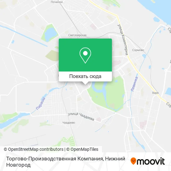 Карта Торгово-Производственная Компания