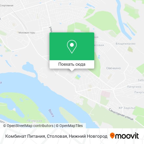 Карта Комбинат Питания, Столовая