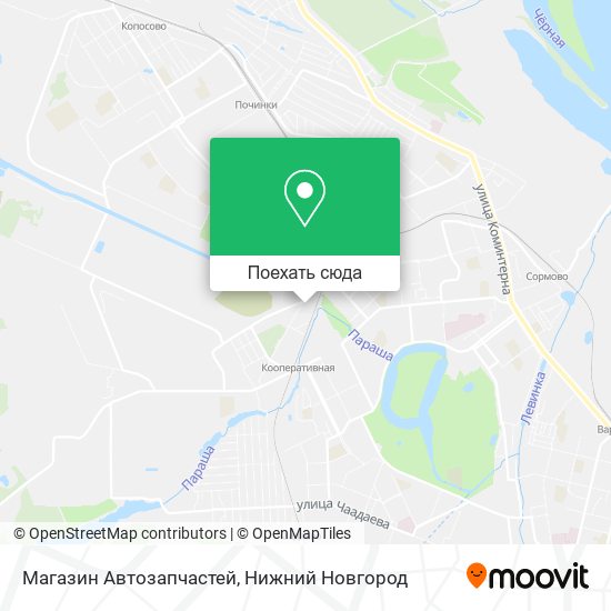Карта Магазин Автозапчастей