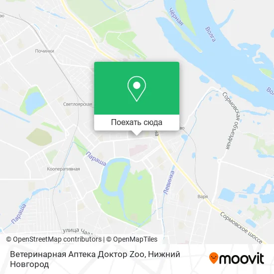 Карта Ветеринарная Аптека Доктор Zoo