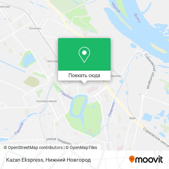 Карта Kazan Ekspress