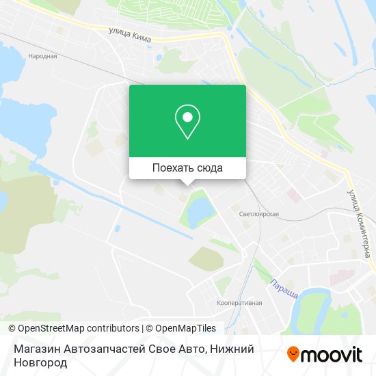 Карта Магазин Автозапчастей Свое Авто
