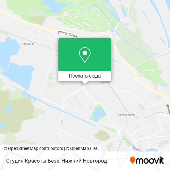 Карта Студия Красоты Безе